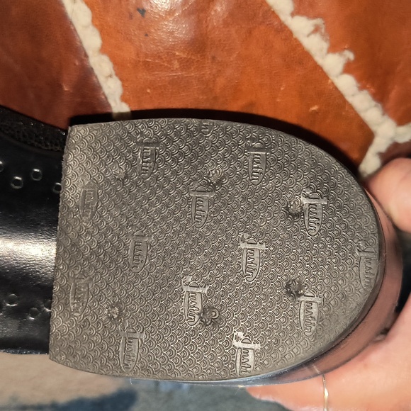 Men's 8.5D Black Stingray Western Cowboy Boots - Picture 5 of 5